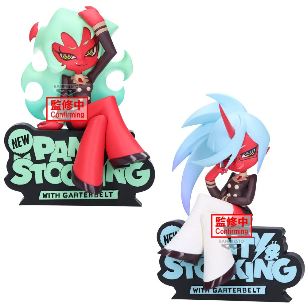 PSL 『New PANTY & STOCKING with GARTERBELT』monitor top figure ～Scanty ＆ Kneesocks～