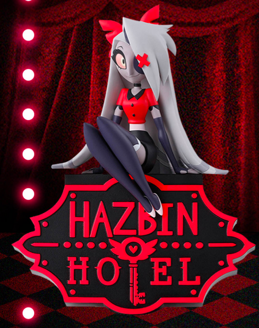 Welcome to Hazbin Hotel Monitor Top Figure Vaggie