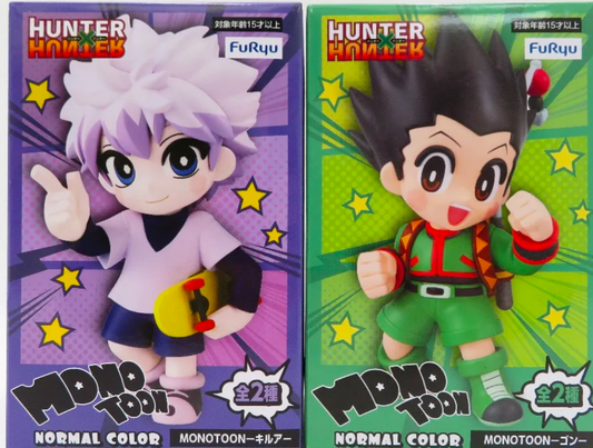 HunterxHunter MONOTOON Figure set Gon Killua Normal color