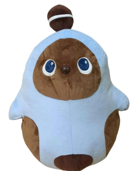 Fluffy LOVOT Plush BIG Light Blue Labotto Namco Limited 45cm New Japan
