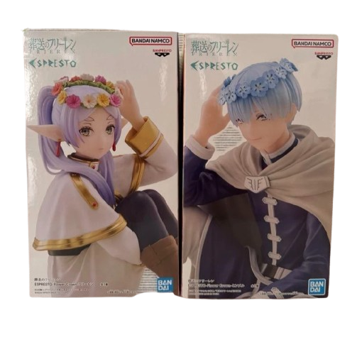Frieren Beyond Journey's End Flower Crown Figure Frieren Himmel BANPRESTO set