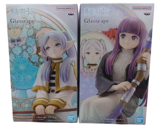 Frieren: Beyond Journey's End Glasscape Frieren & Fern Figure Set New Japan