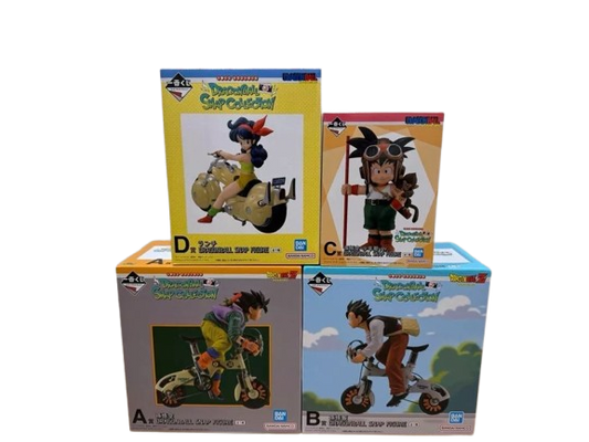 Ichiban Kuji Lottery Dragon Ball Snap Collection - Prize A B C D Figure set