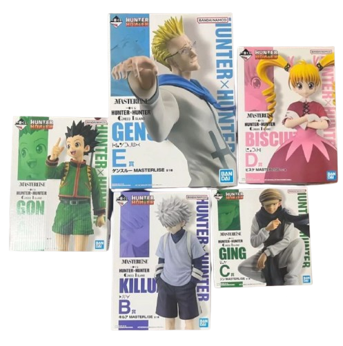 Hunter X Hunter Ichiban Kuji Greed Ireland Figure Set