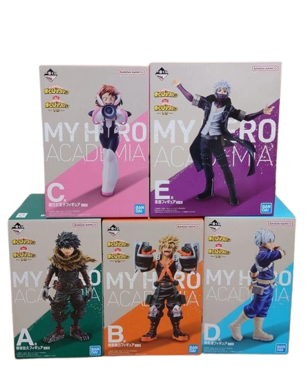 My Hero Academia Ichiban Kuji VS Figure Complete set