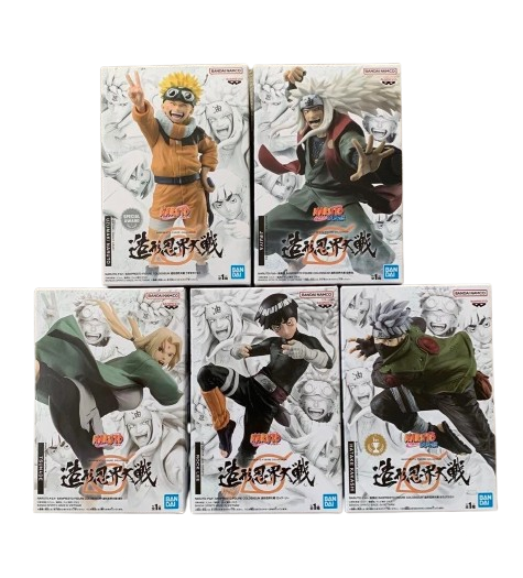 Naruto Zoukei Ninkai Taisen Figure Set New Japan