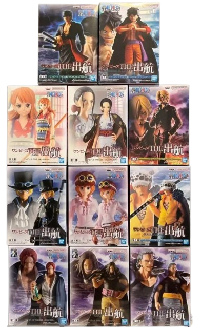 One Piece Departure Figure Set Of 11 Luffy Sanji Zoro etc...