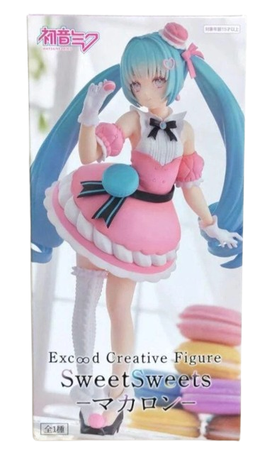 New Exc∞d Creative Hatsune Miku figure macaron