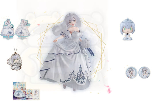 Ichiban Kuji hololive Wedding Dress Style Prize Shirogane Noel Figure set
