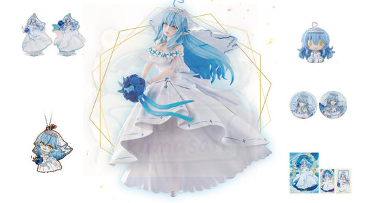 Ichiban Kuji hololive Wedding Dress Style Prize Yukihana Lamy Figure set