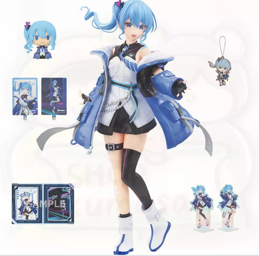 hololive Ichiban Kuji Cyberpunk Style Hoshimachi Suisei Prize Figure Set
