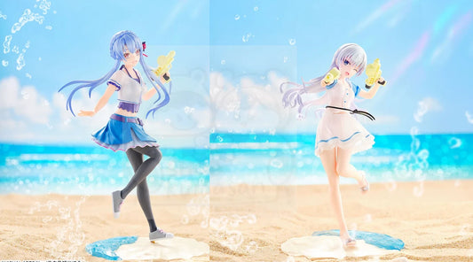 Summer Pockets Luminasta Ao Sorakado Shiroha Naruse Figure New set