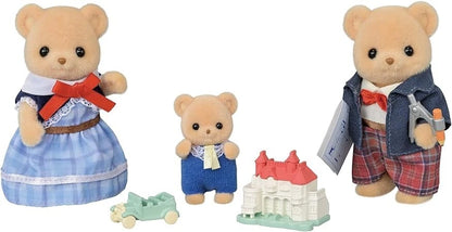 Sylvanian Families FS-59 Biscuit Bear Family Set Calico Critters Doll Epoch 2025