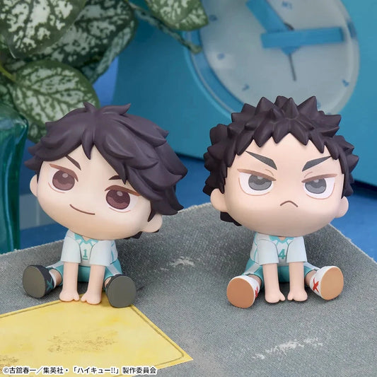8/7 Haikyu!! Qyurume Mini Figure Oikawa Iwaizumi Set