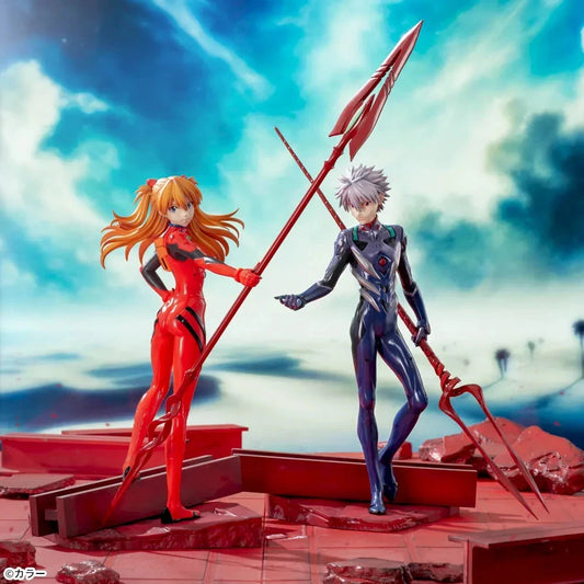 Shin Evangelion luminasta the movie Nagisa Kaworu Shikinai Asuka Figure set