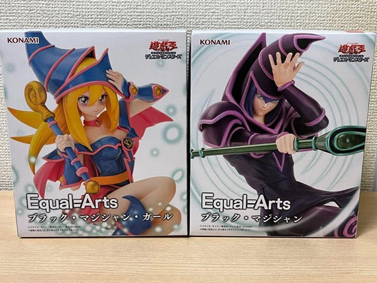 Yu-Gi-Oh! Equal=Arts Figure Dark Magician Dark Magician Girl Set New