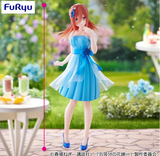 The Quintessential Quintuplets Trio Try iT Figure Miku Nakano Pastel Dress New