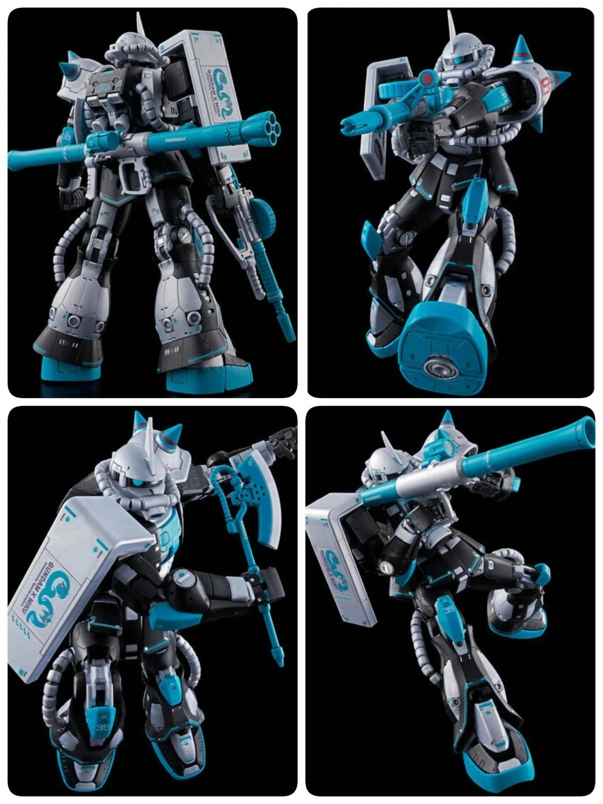 PSL RG 1/144 MS-06S Zaku II [Hatsune Miku Ver.] Premium Bandai limited edition