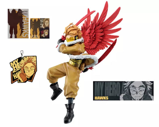 Hawks Ichiban Kuji My Hero Academia Rush G Figure & J K L set New