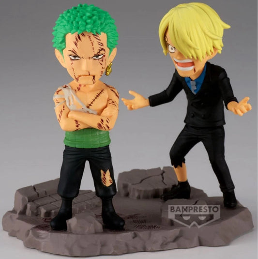 One Piece World Collectable Figure Roro Stories -Roronoa Zoro & Sanji-
