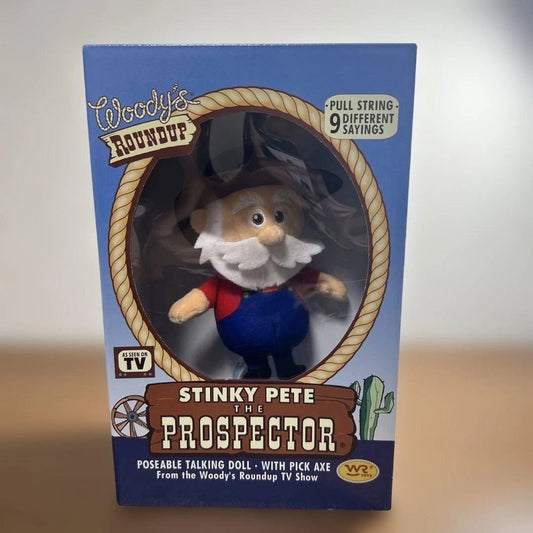 Round One Exclusive Toy Story Boxed Plush toy 15×9×23cm Stinky Pete Prospector