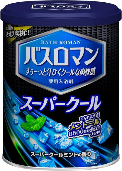 Bass Roman Super Cool 850g Japanese Bath Salt 600g Japan
