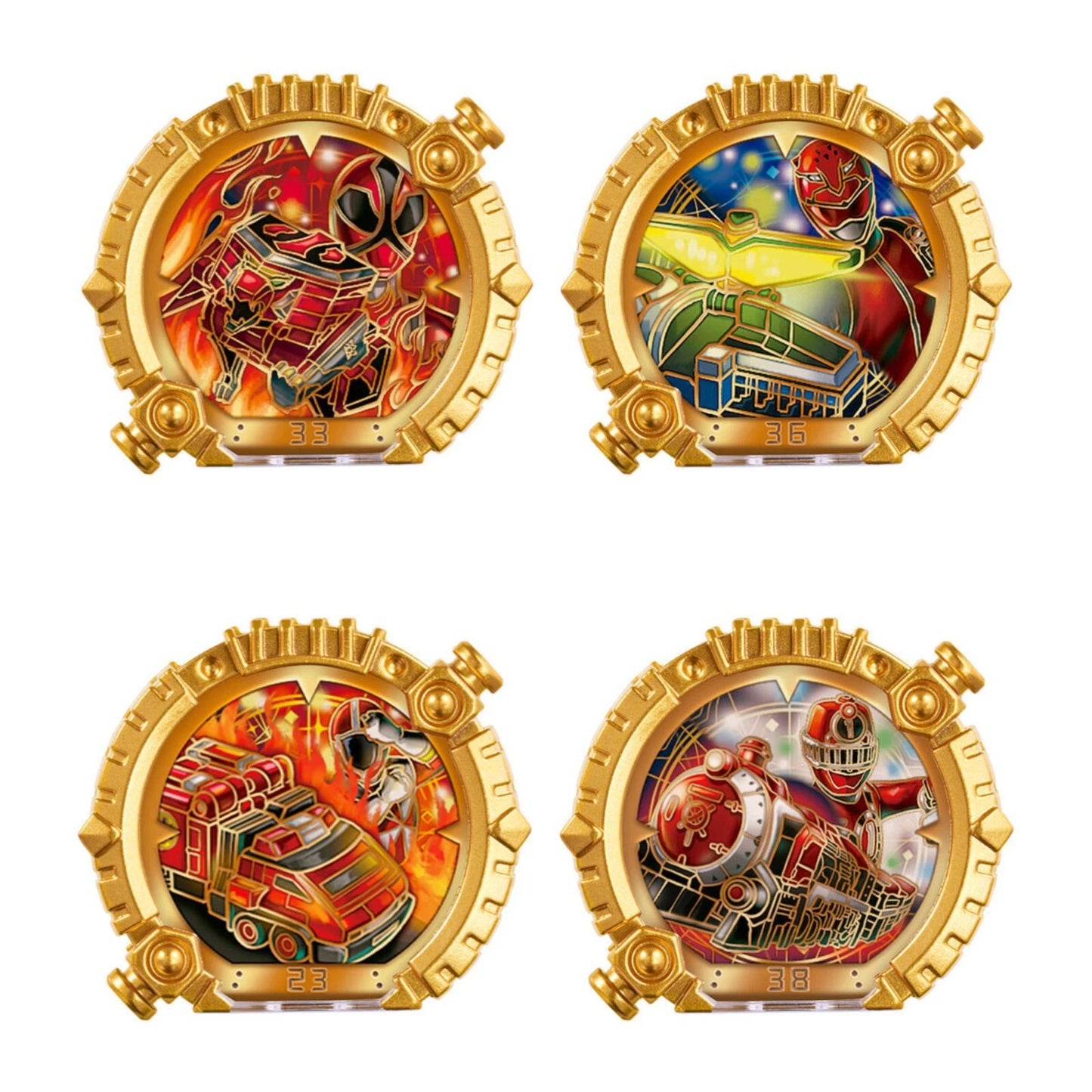 PSL Gozyuger DX Sentai Ring Shinkenger Go-Busters Go-Go Five ToQger set Bandai