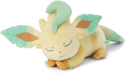 [TAKARATOMY ARTS] Pokemon Sleeping Friend Plush Toy S Leafeon  New Japan