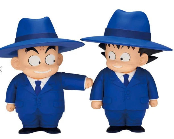 Dragon Ball SOFVIMATES Son Goku Kuririn Suit Figure set