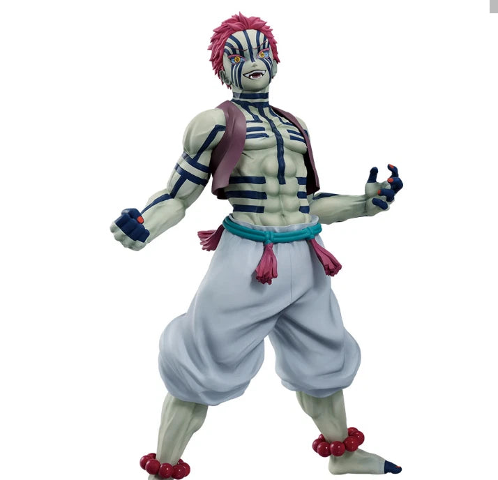 BANDAI Demon Slayer Kimetsu Ichiban Kuji Upper Rank Three Akaza Figure set