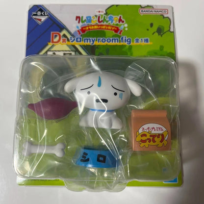 Ichiban Kuji Crayon Shin chan I'm full Prize D: Shiro my room figure