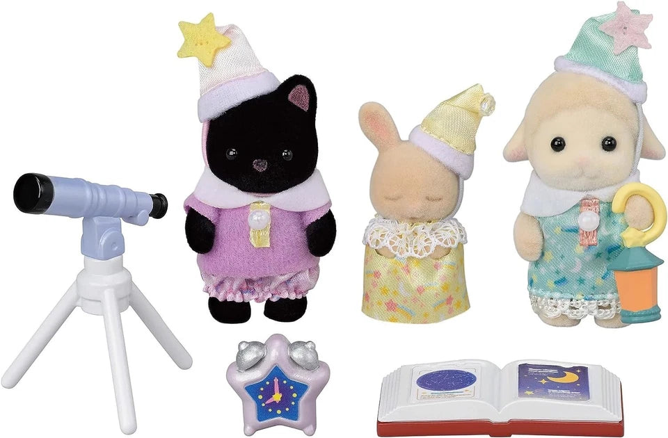 Sylvanian Families Friendly Baby Set of 4 S-73 S-74 S-75 S-76 Calico Critt set