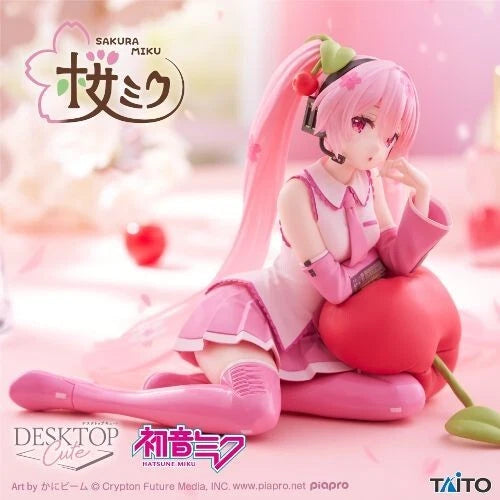 Sakura Miku Desktop Cute Figure Cherry Cushion ver. New Japan