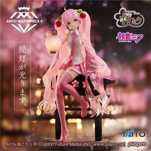 Sakura Miku AMP+ figure Sakura lantern ver. New From Japan