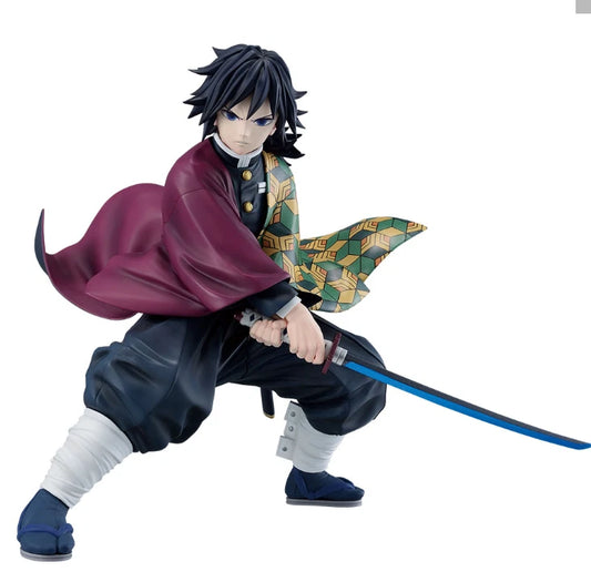 Demon Slayer Kimetsu Ichiban Kuji Upper Rank Three Giyu Tomioka Figure set
