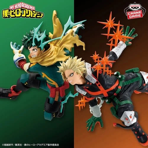 My Hero Academia Figure Gigo Limited Ver. 3 set Midoriya Bakugo