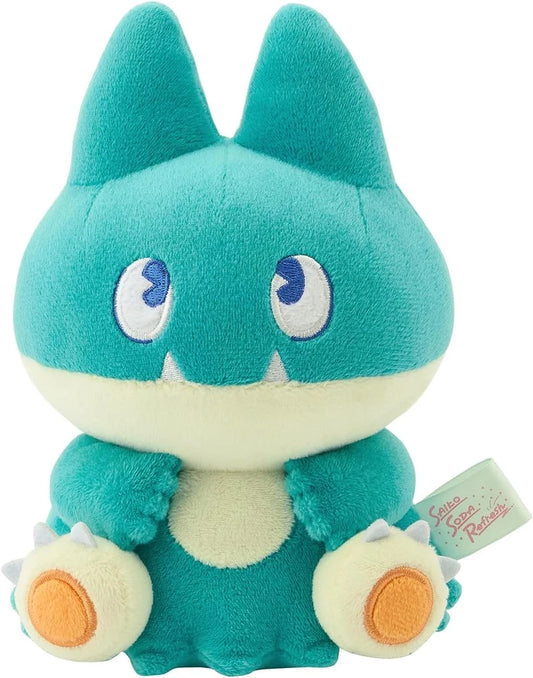 Pokemon Center Original Munchlax Psycho Soda Refresh Plush Toy 19cm Japan