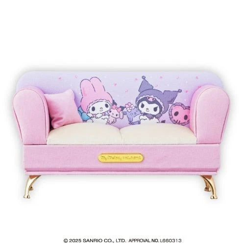 My Melody? Kuromi Angel Sofa-shaped Jewelry Box
