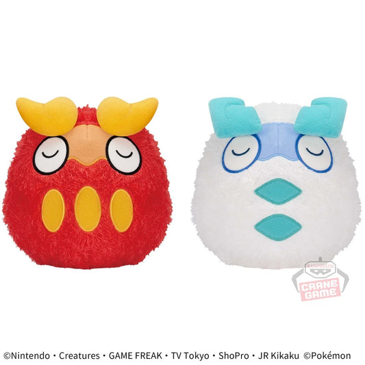 Darumaka Pokémon Plush Stuffed Doll Toy Set of 2 19cm