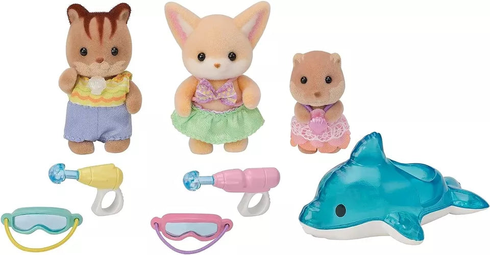 Sylvanian Families Friendly Baby Set of 4 S-73 S-74 S-75 S-76 Calico Critt set