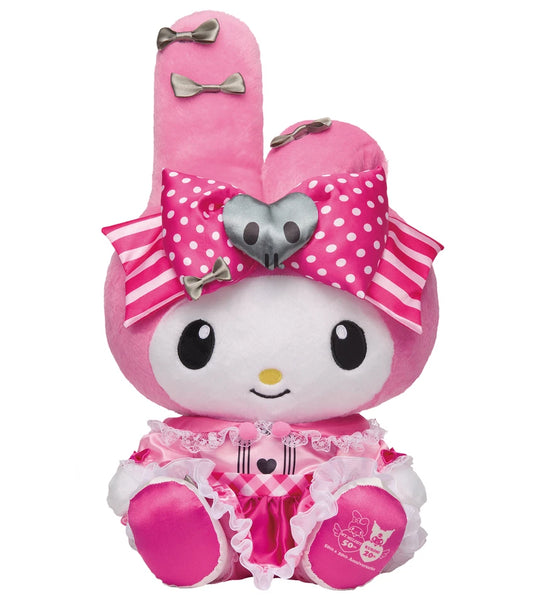 Happy Kuji My Melody Kuromi 50th 20th Anniversaries Big My Melody Plusy toy 40cm