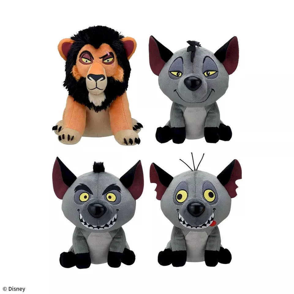 The Lion King Plush toy Hyena Complete set