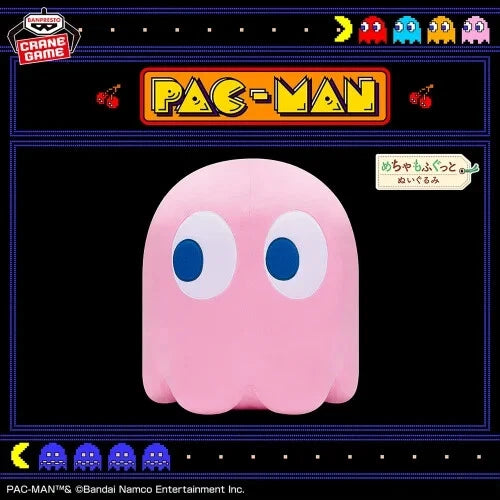 Pac-Man Mechamo Fuguto Plush Toy Pinky 31cm
