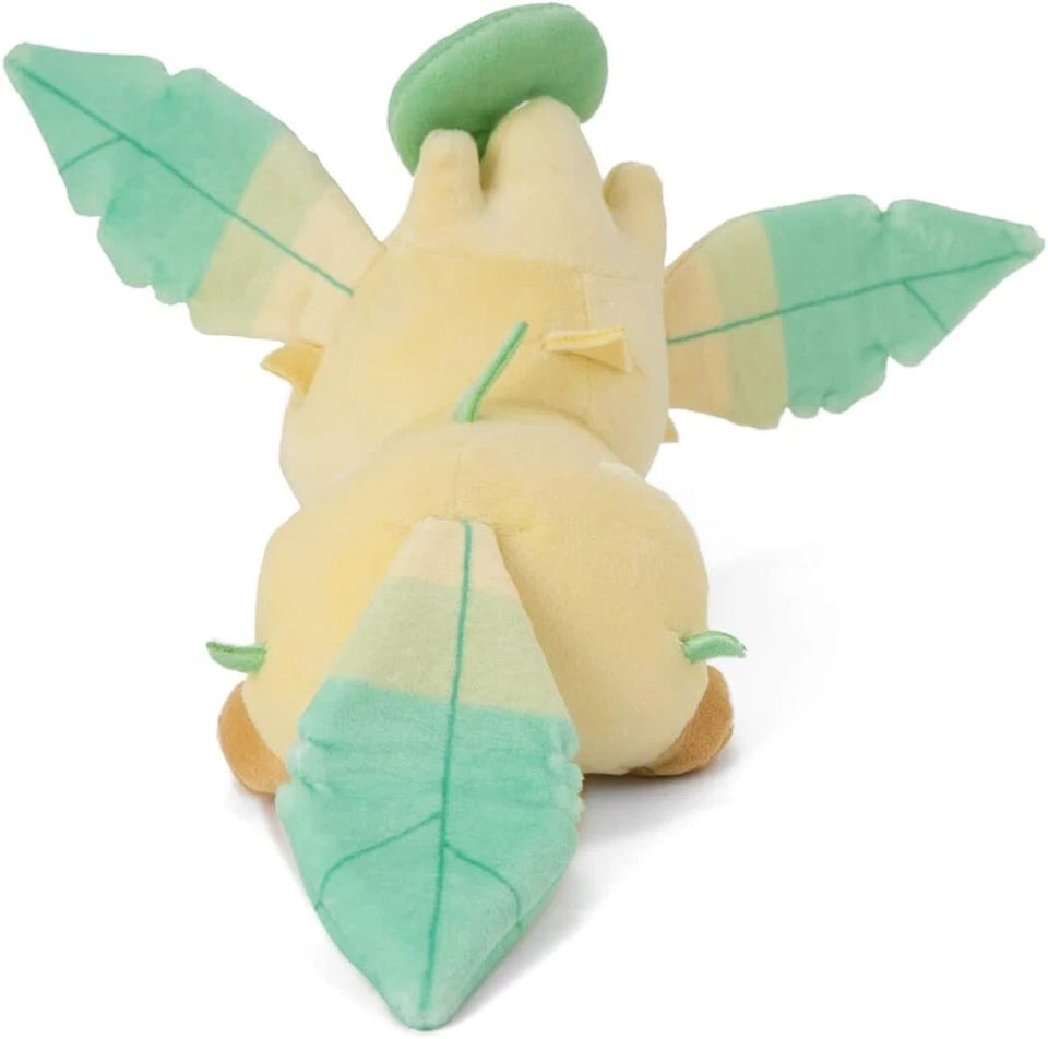 [TAKARATOMY ARTS] Pokemon Sleeping Friend Plush Toy S Leafeon  New Japan