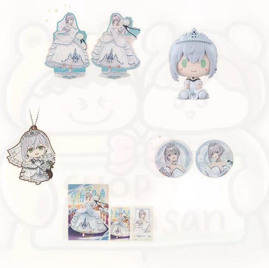 Ichiban Kuji hololive Wedding Dress Style Noel Shirogane Set
