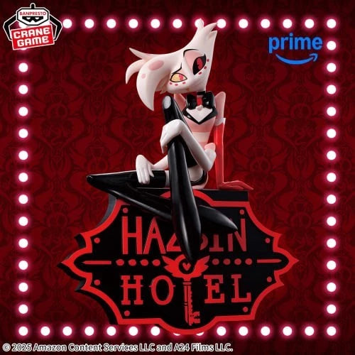 Welcome to Hazbin Hotel Monitor Top Figure Angel Dust 15cm