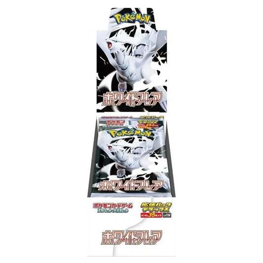 Pokemon Card Black Bolt White Flare Booster Box Sealed Japanese sv11B sv11w