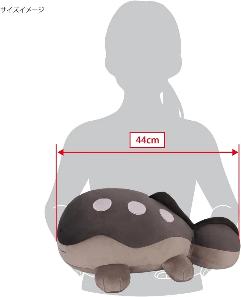 Pokemon Clodsire BIG Size Cushion Plush Doll Stuffed Toy POTEHAGU Sanei Boeki