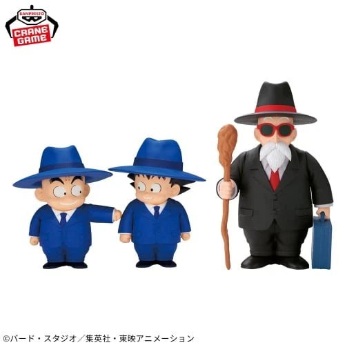 Dragon Ball SOFVIMATES Son Goku Kuririn Suit Figure set