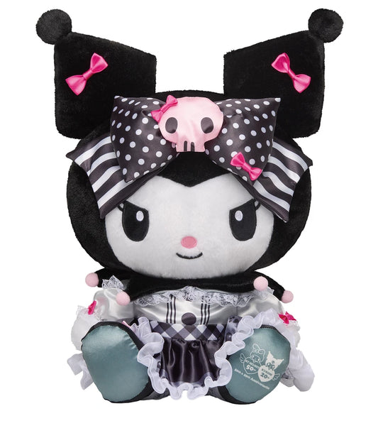 Happy Kuji My Melody Kuromi 50th 20th Anniversaries Big Plush toy Kuromi